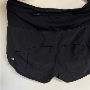 lululemon athletica Women's Jet Black Athletic Shorts